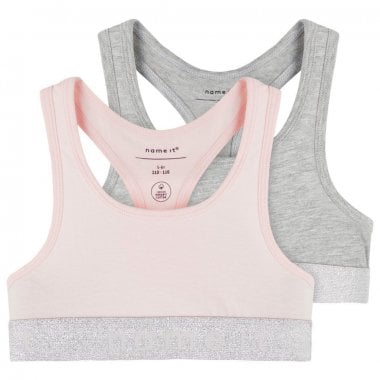 2-pack top with glittery elastic - child 1