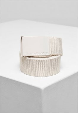 Colored Buckle Canvas Belt 2-Pack 19
