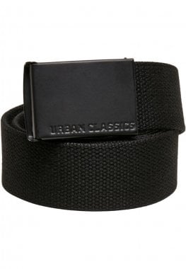 Colored Buckle Canvas Belt 2-Pack 23