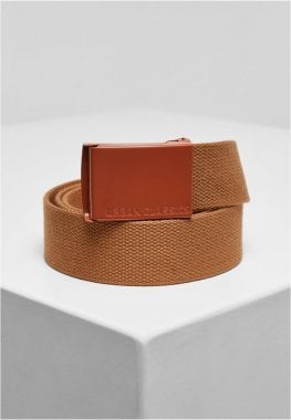 Colored Buckle Canvas Belt 2-Pack 27