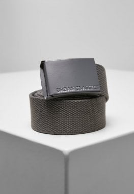 Colored Buckle Canvas Belt 2-Pack 3