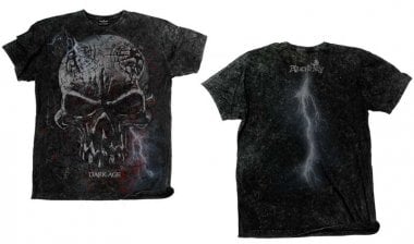 Dark age skull Alchemy svart/grå t-shirt 0