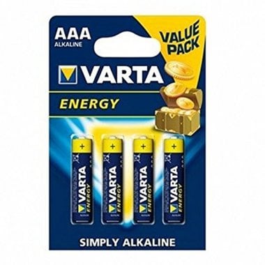 Alkaline Batteries Varta 4103-LR-03 AAA (4 uds)