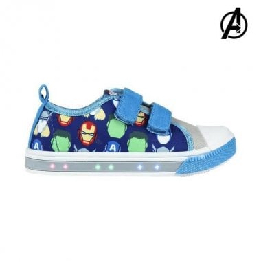 Casual Shoes with LEDs The Avengers 73625 Blue Navy Blue 1
