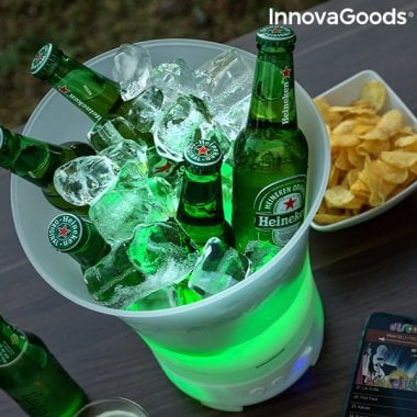 LED bucket with rechargeable speaker Sonice InnovaGoods 3