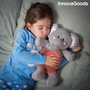 Elephant soft toy with Warming and Cooling Effect Phantie InnovaGoods 0