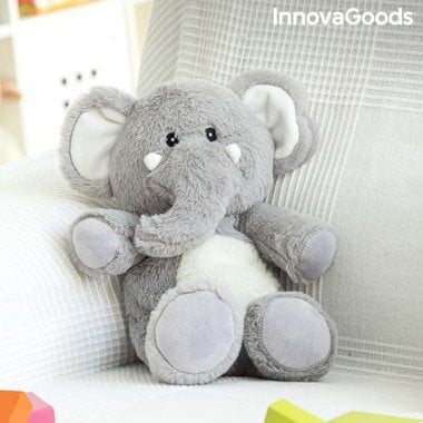 Elephant soft toy with Warming and Cooling Effect Phantie InnovaGoods 3