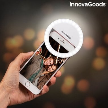 Rechargeable Selfie Ring Light Instahoop InnovaGoods 8
