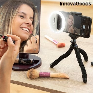 Rechargeable Selfie Ring Light Instahoop InnovaGoods 7