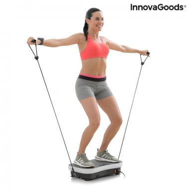 Vibration Training Plate with Accessories and Exercise Guide Vybeform InnovaGoods 12