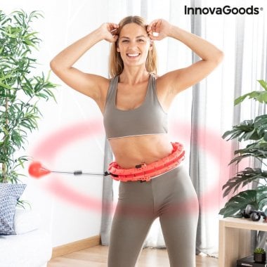 Adjustable Smart Fitness Hoop with Weight Fittehoop InnovaGoods 0