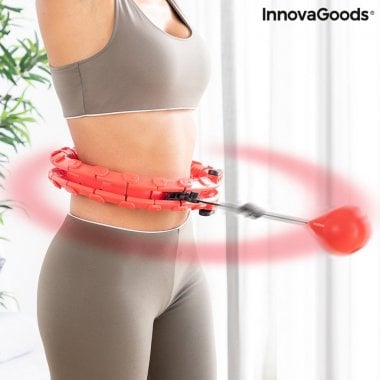 Adjustable Smart Fitness Hoop with Weight Fittehoop InnovaGoods 1