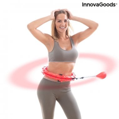 Adjustable Smart Fitness Hoop with Weight Fittehoop InnovaGoods 7
