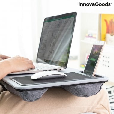 Portable Laptop Desk with XL Cushion Deskion InnovaGoods 1