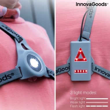 Sports Harness with LED Lights Safelt InnovaGoods 6
