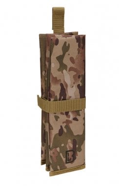 Seat pad with fasteners and camouflage 8