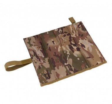 Seat pad with fasteners and camouflage 3