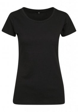Basic T-shirt black ladies