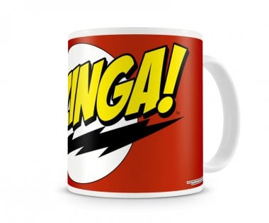 Bazinga Super Logo kaffemugg 2