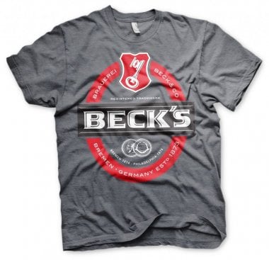 Beck's Label Logo T-Shirt 2