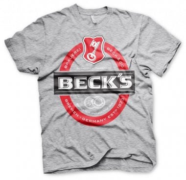Beck's Label Logo T-Shirt 3