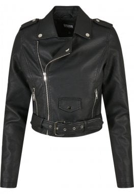 Biker leather jacket women 16