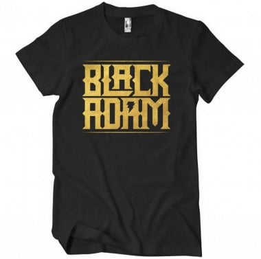Black Adam Gold Logo T-Shirt 1