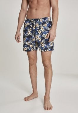 Floral swim shorts men 4