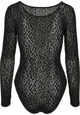 Body in leopard patterned lace 16