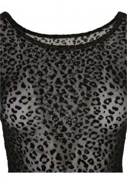 Body in leopard patterned lace 17