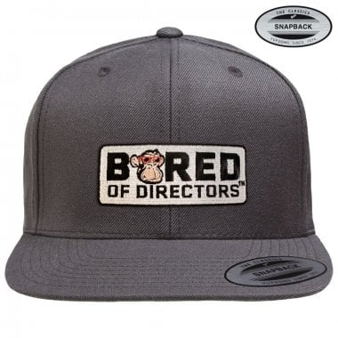 Bored Of Directors Logo Premium Snapback Cap 4