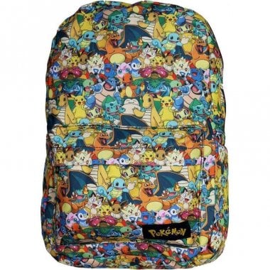Pokémon - Characters All Over Printed Backpack 0