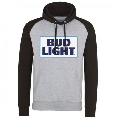 Bud Light Logo Baseball Hoodie 3