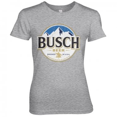 Busch Beer Vintage Label Girly Tee 4