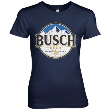 Busch Beer Vintage Label Girly Tee 5