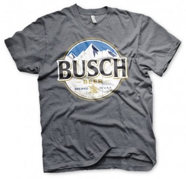 Busch Beer Vintage Label T-Shirt 3