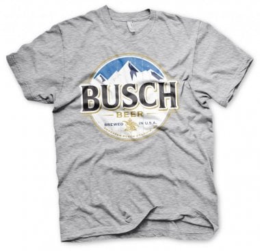 Busch Beer Vintage Label T-Shirt 4