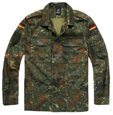 BW thin field jacket spotted camo 2