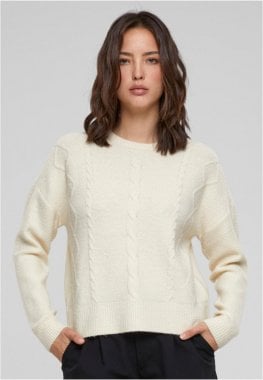 Ladies Cabel Knit Sweater 10