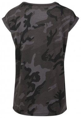 Camo extended shoulder tee 2
