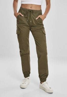 Cargo pants with high waist lady