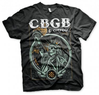 CBGB - Statue of Underground Rock t-shirt