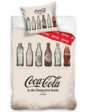 Coca-Cola bottles duvet cover set