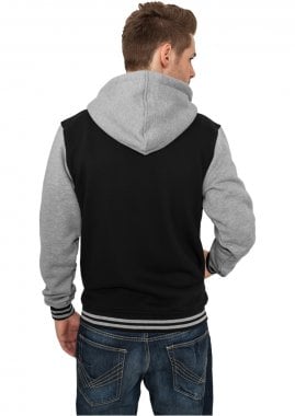 College zipped hoodie