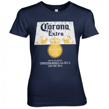 Corona Extra Washed Label Girly T-shirt 1