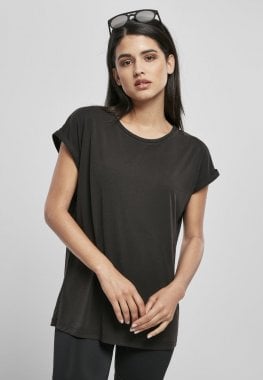 Ladies top with rolled up arms 10