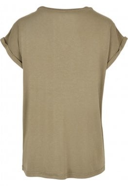 Ladies top with rolled up arms 32