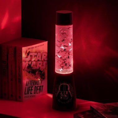 Star Wars glitter lamp