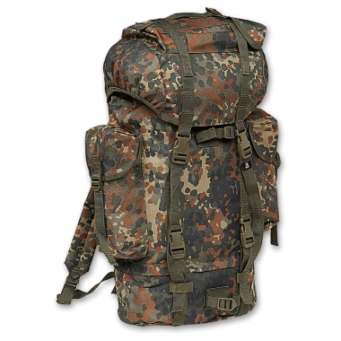 Festival backpack kamouflage Flecktarn
