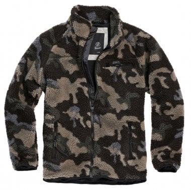 Fleece jacket teddy camouflage 2